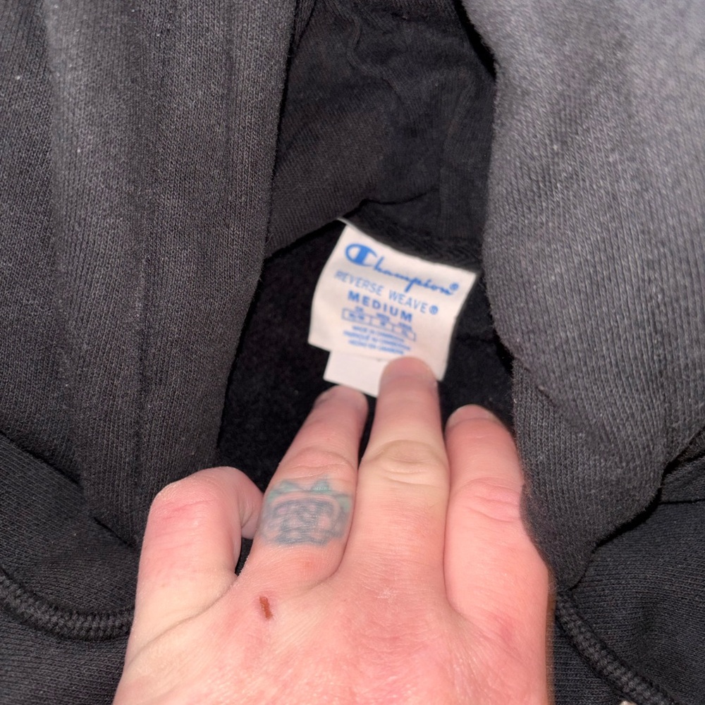 Champion Black Pullover With Logo Patch - image 4